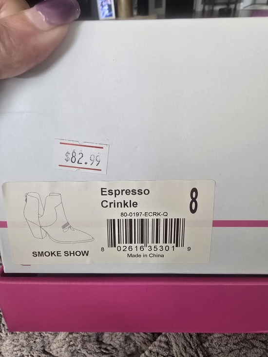 Corkys Shoes - Corkys Espresso Crinkle Ankle Boots